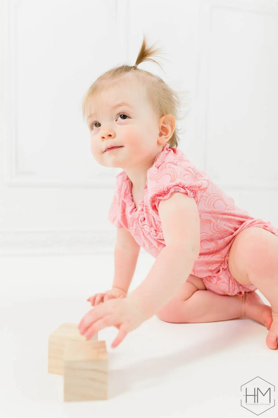 one year old Children's Portraits Fort Worth TX