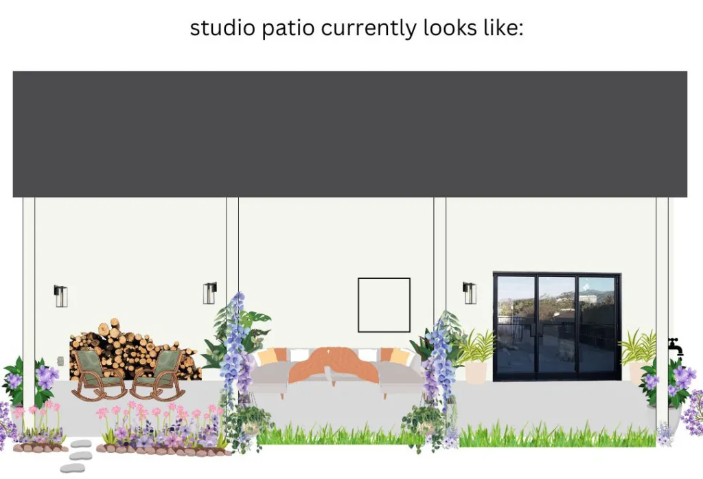 studio patio garden